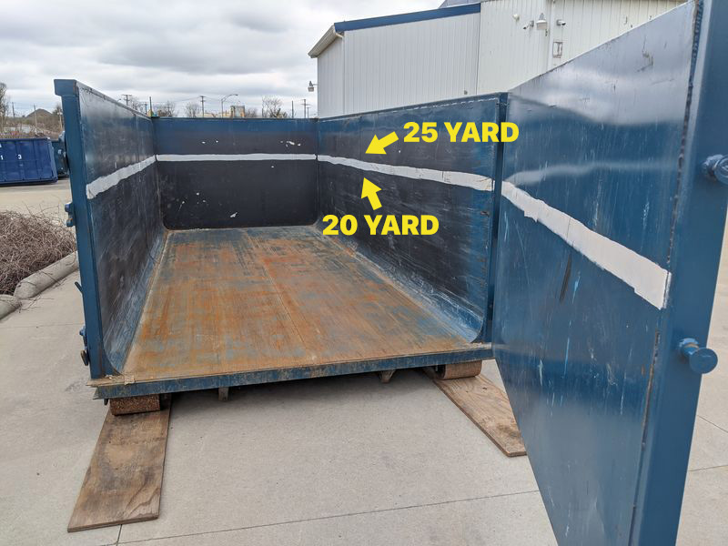 10 or 15 Yard Size