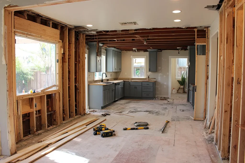 Kitchen remodeling project